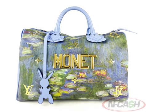 borsa louis vuitton jeff koons monet|jeff koons controversy.